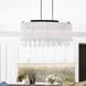 Benson 5 Light 26 inch Chrome Island/Pool Table Light Ceiling Light